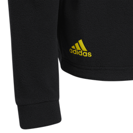 Graphic Block Print Junior Boys Quarter Zip Pull Over